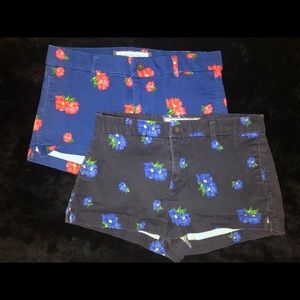 Abercrombie & Fitch Floral shorts